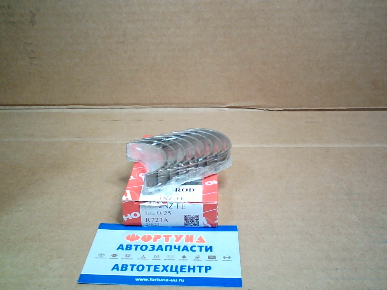 Вкладыши шатунные 1NZ,  2NZ 0, 25 (R723A) TAIHO