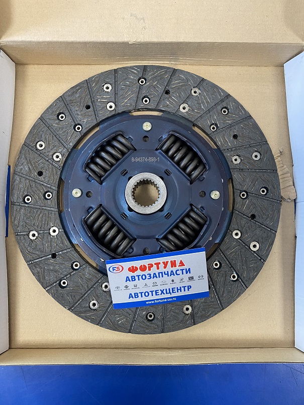 Диск сцепления ISD-142 (8-94374-898-1) (260*170*24*25, 6) KIT /ISUZU BIGHORN, TROOPER	UBS25	6VD1/