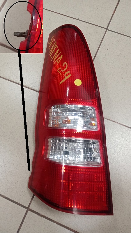 Задний фонарь NIS SERENA C24 4955 L '03- [б/у] (скол)