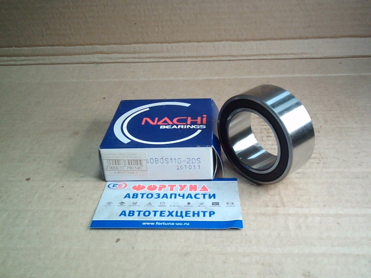 Подшипник 40BGS11G-2DS NACHI (40*62*24) /кондиционера/