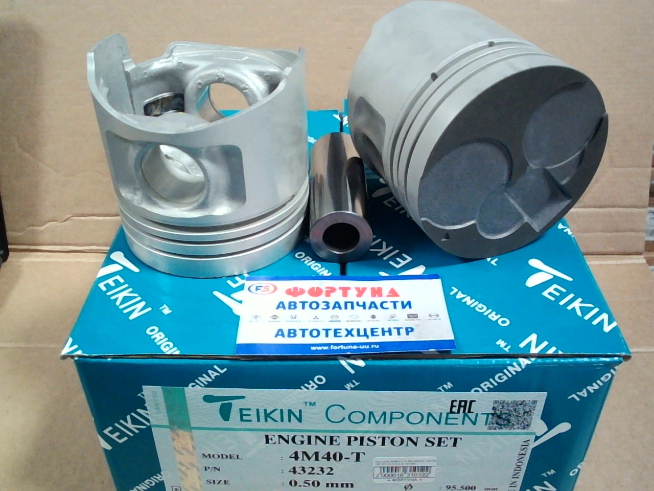 Поршня 4M40-T 0, 50 43232 TEIKIN 