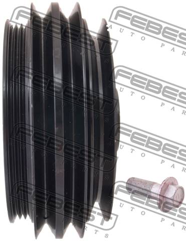 Шкив коленвала TDS-3CE   /2C,  3C/ [13408-64110] [F