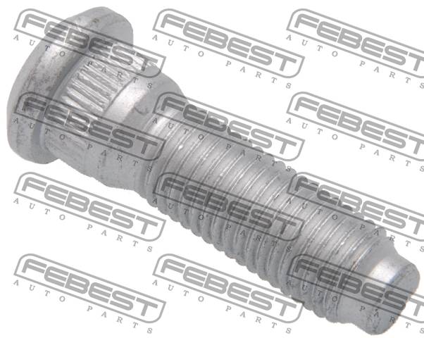 Шпилька колесная 0184-002 Febest /FOR TOYOTA/(M12X1.5R/L=48, d=14)