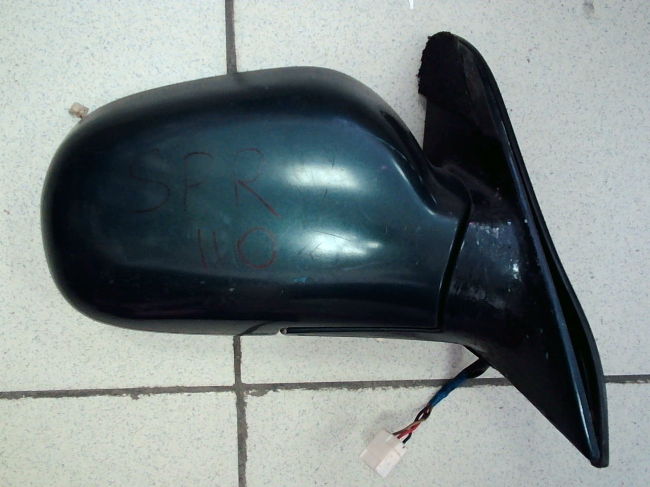 Зеркало TOY SPRINTER AE110 R /3пр. зеленое/ 5077