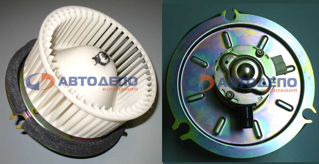 Мотор отопления салона AD-IS06 /ISUZU FORWARD FRR32 / GIGA EXR,  CYZ 96- 24V/ [1-83561-161-0]