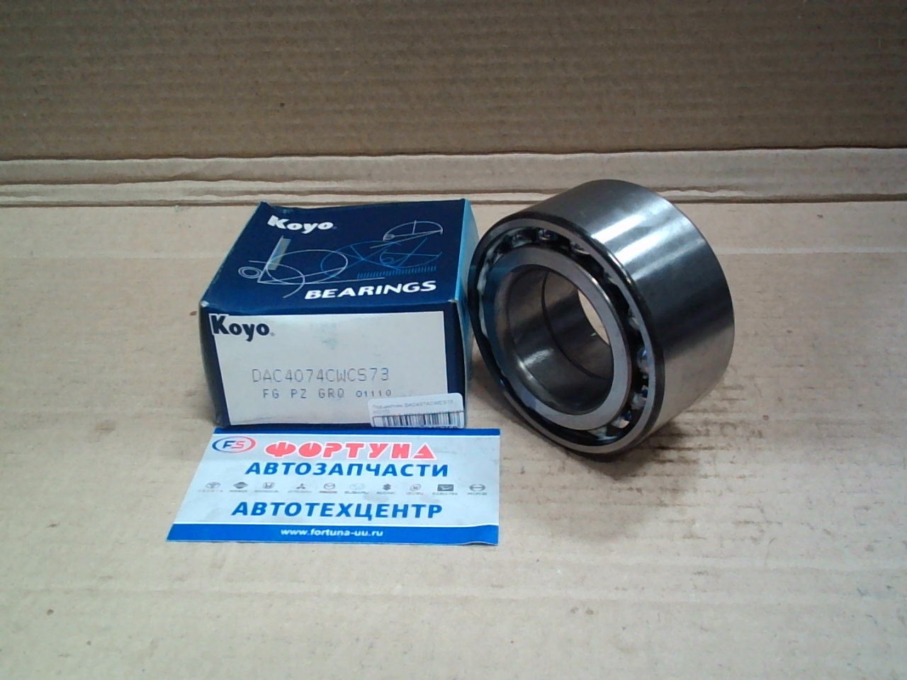 Подшипник DAC4074CWCS73 KOYO (40*74*36*34)/откр/