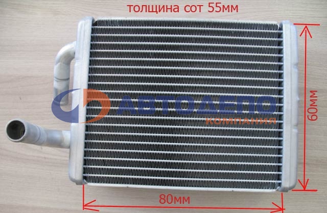 Радиатор печки HR-408 /MMC PAJERO '91-'99/ AD