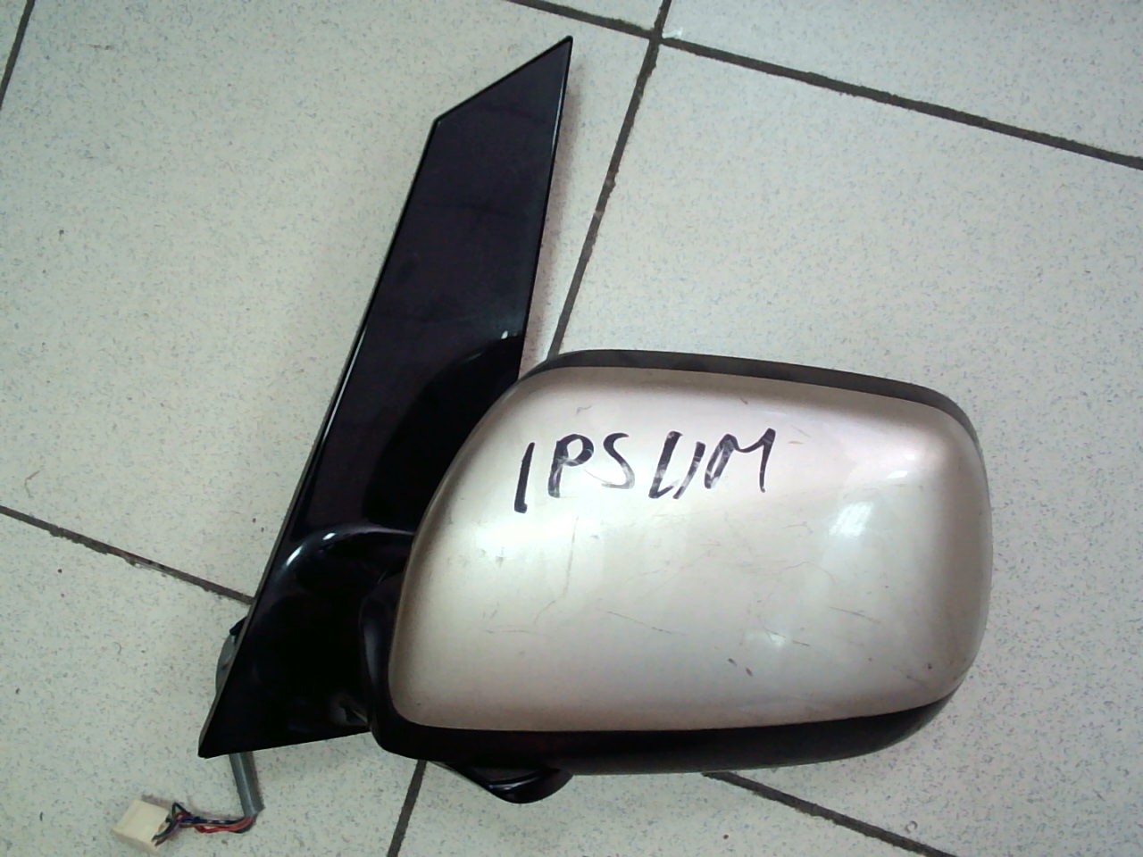 Зеркало TOY IPSUM ACM21 L /5пр.белое/ 7171 [б/у]