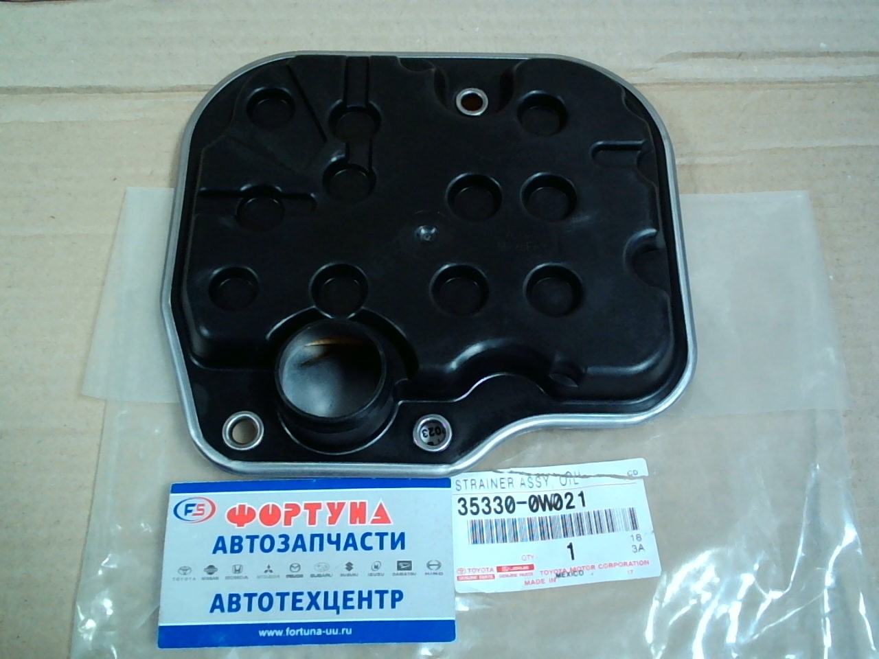 Фильтр АКПП JT425K (35330-0W021) TOYOTA /ZCT1#,  ZCA2#,  ZZV50,  NZE12#,  NCP12,  NCP2#,  ZNE1#/