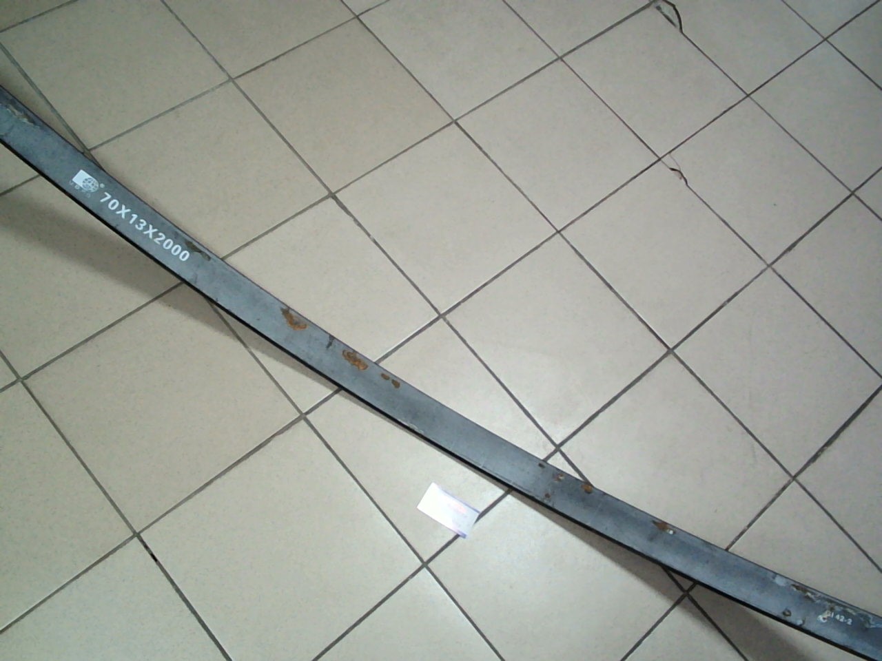 Лист рессорный заготовка 70x13x2000