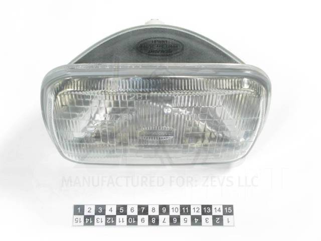 Лампа-фара H6002 /100-1102/ 7дюймов /с лампой H4 24v 75/70W/ SILVER LIGHT