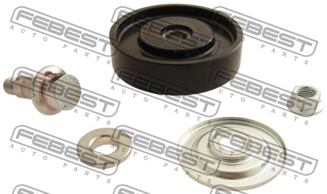 Ролик натяжной 0187-HDJ100HV       febest