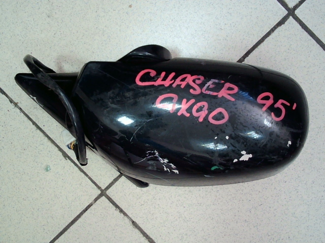 Зеркало TOY CHASER GX90 R / 7 проводов / черное