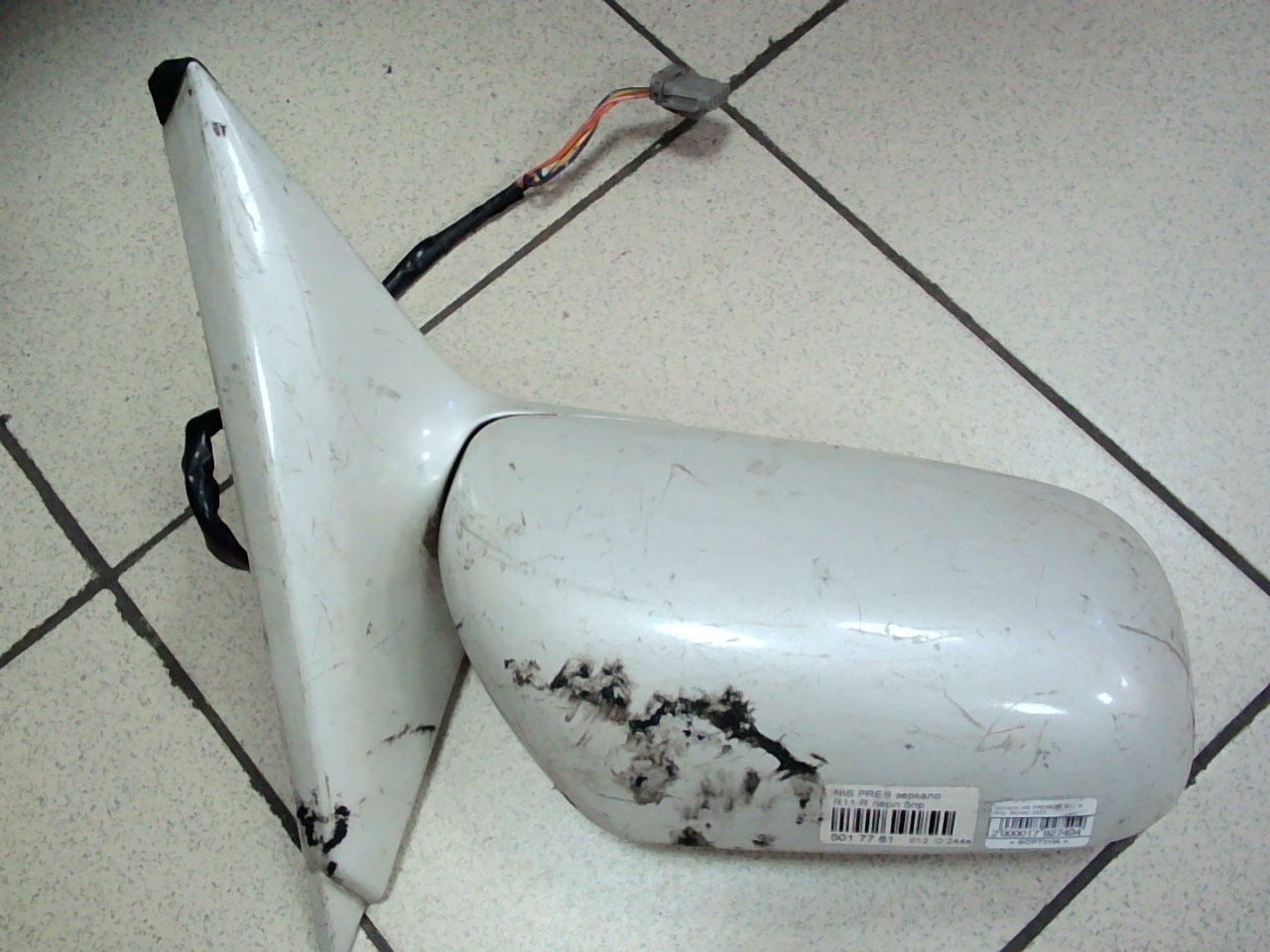 Зеркало NIS PRESEA R11 R /5пр. белое/ 4922