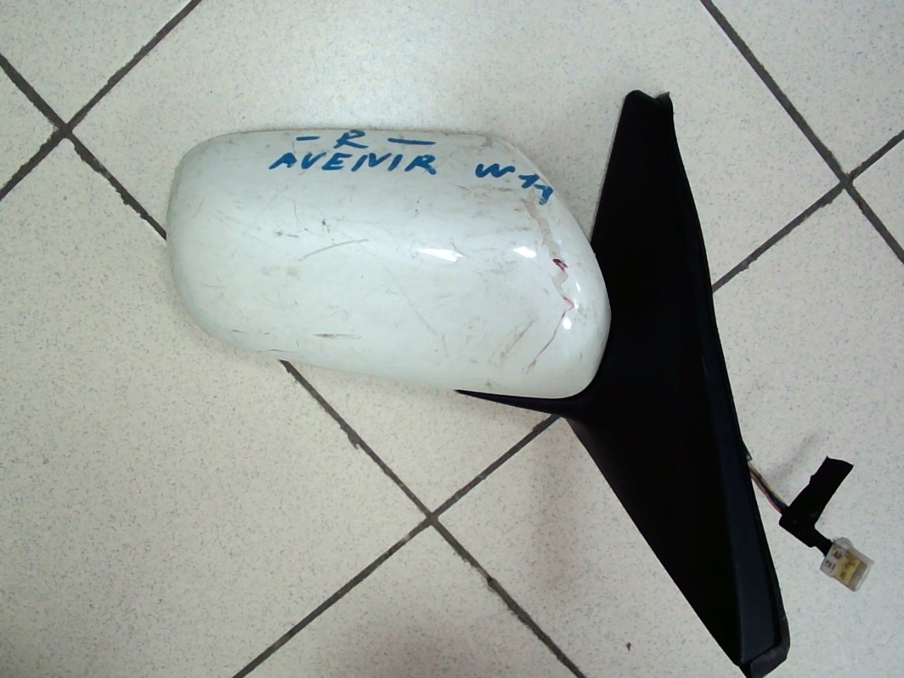 Зеркало NIS AVENIR W11 2000- R /5пров, белое/ 6287