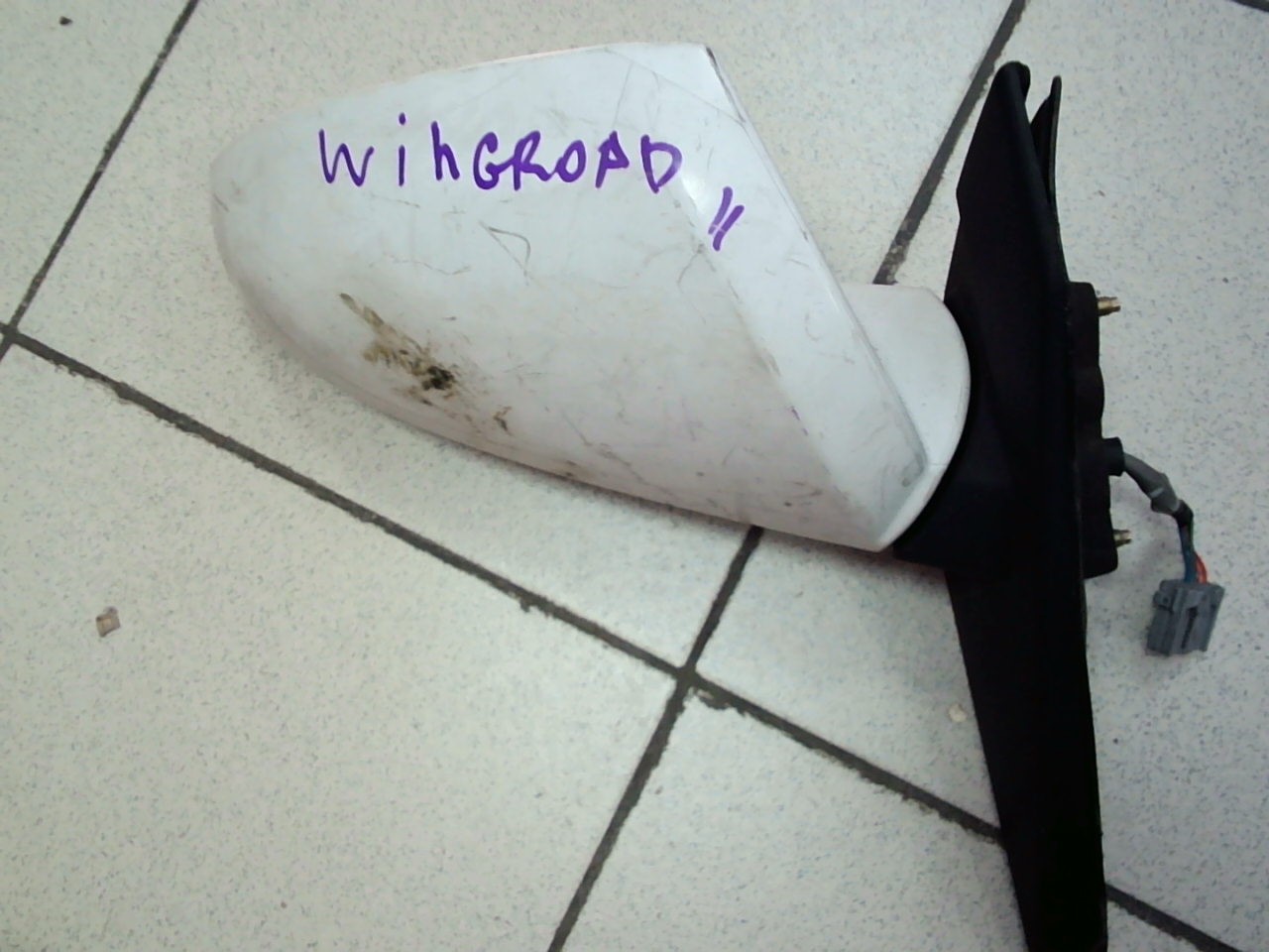 Зеркало NIS WINGROAD Y11 R (2модель) /5пр. белое/ B86