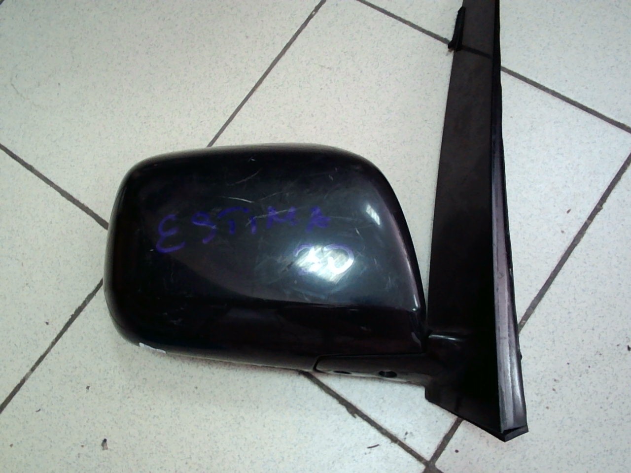 Зеркало TOY ESTIMA ACR30W R /5 пр. черное/ 6876