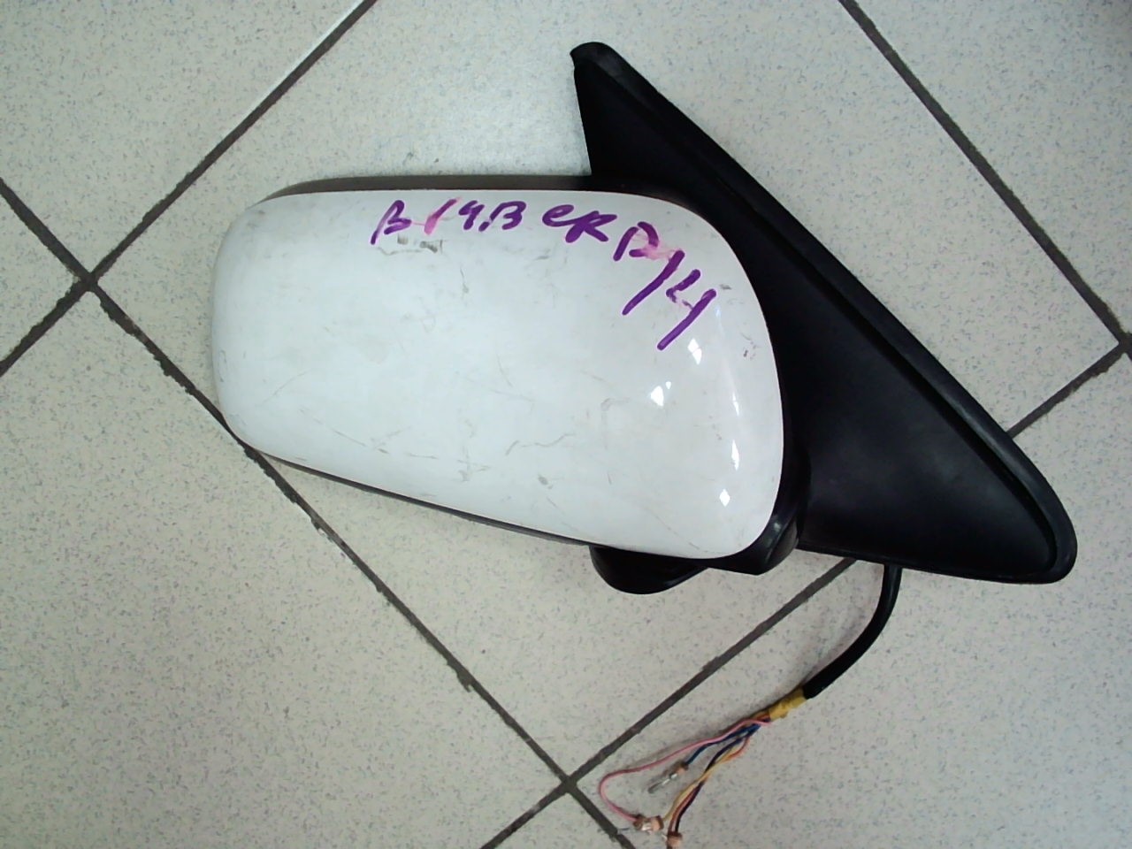 Зеркало NIS BLUEBIRD U14 R /5пр. белое/