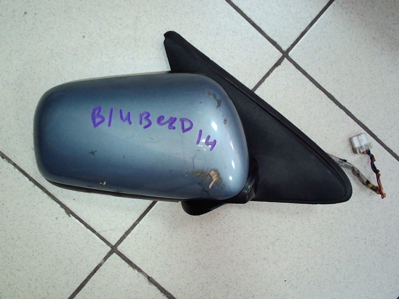 Зеркало NIS BLUEBIRD U14 R /5пр. серый/