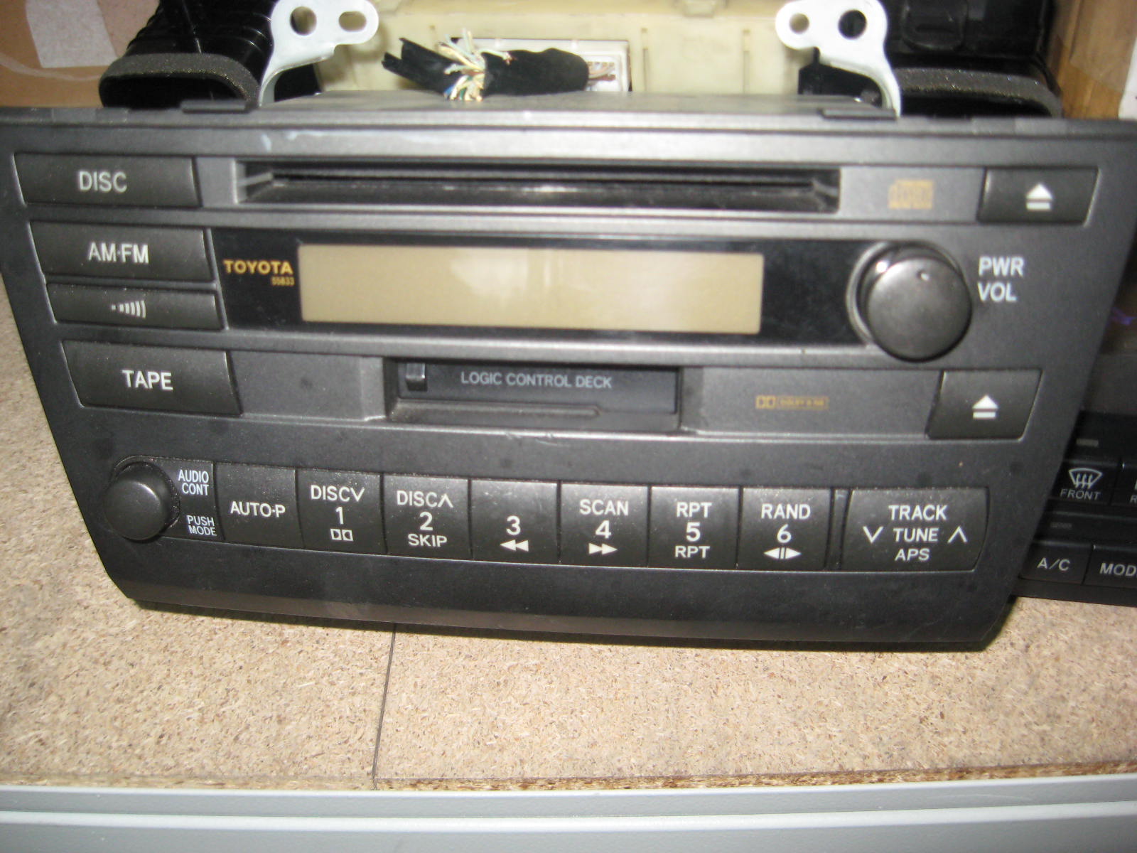 Магнитола TOY MARK JZX110 /с фишками/ [б/у]