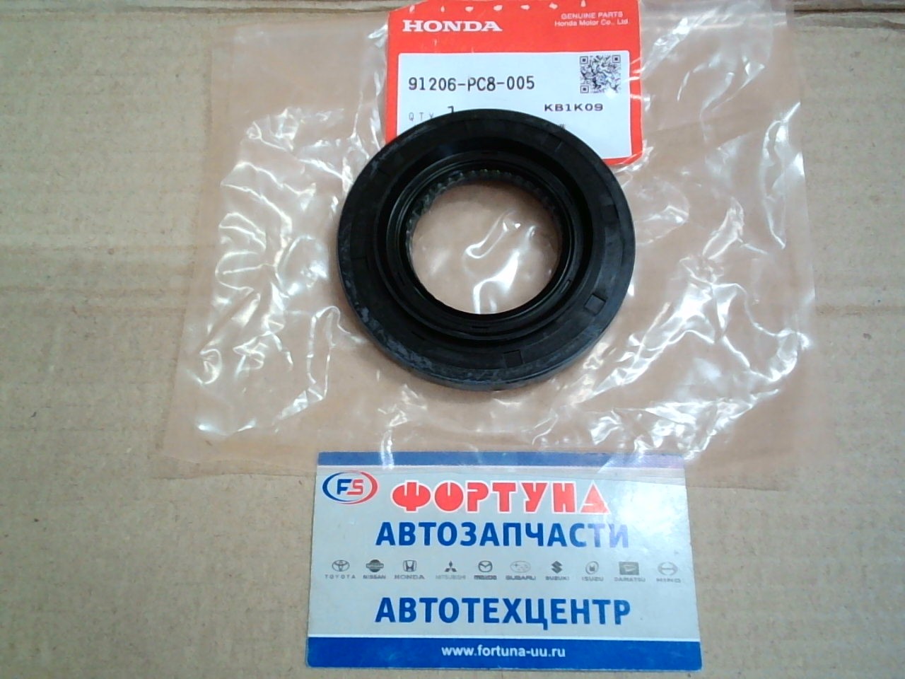 Сальник 40x76x8x12, 5 HON [91206-PC8-005] HONDA /прав вр./