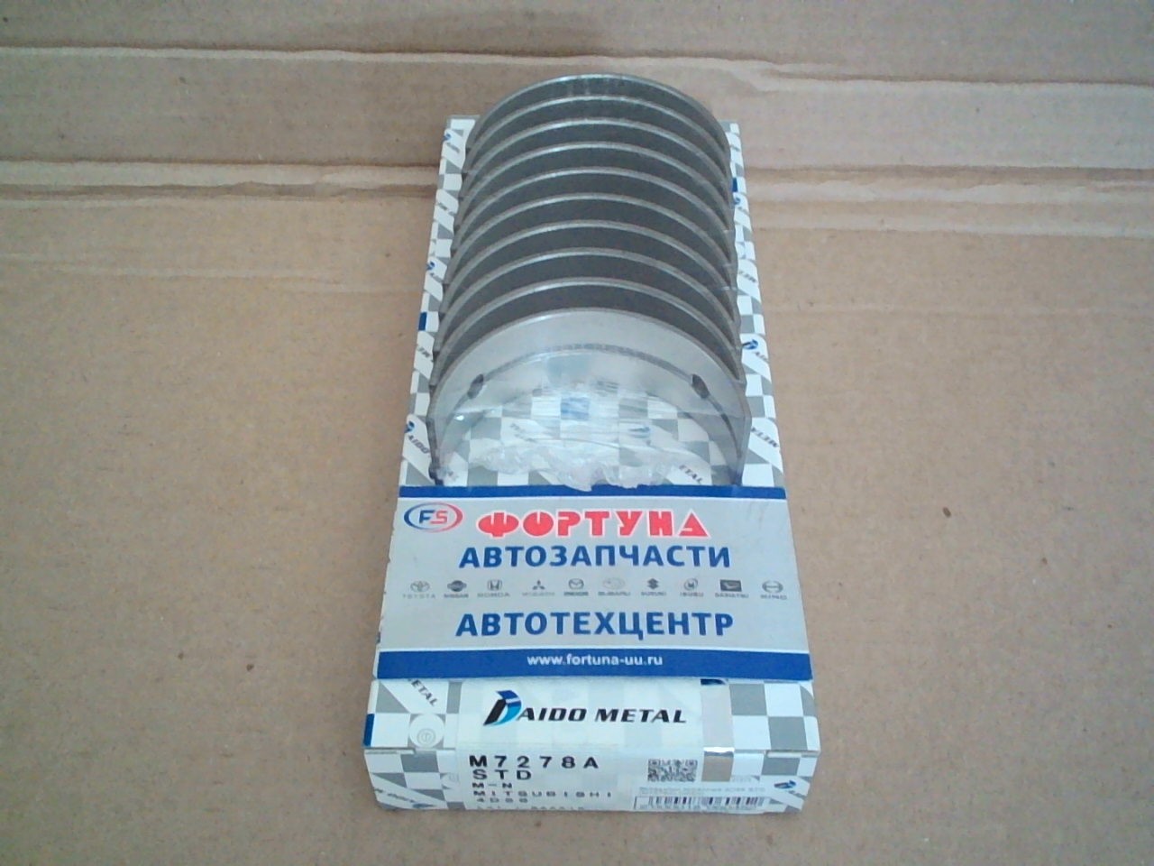 Вкладыши коренные 4D56 STD (M7278A) DAIDO