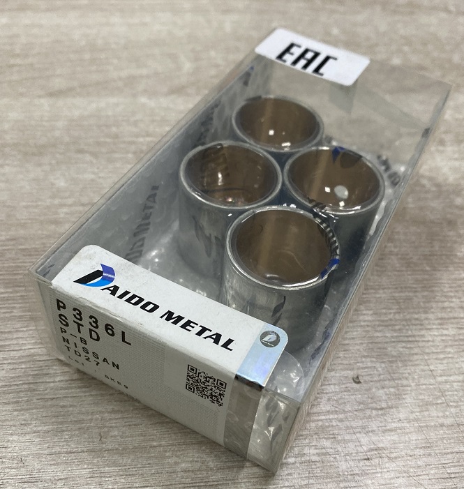 Втулка шатуна TD27 STD [P336L]  (4 шт.)  к-т DAIDO (d=28)