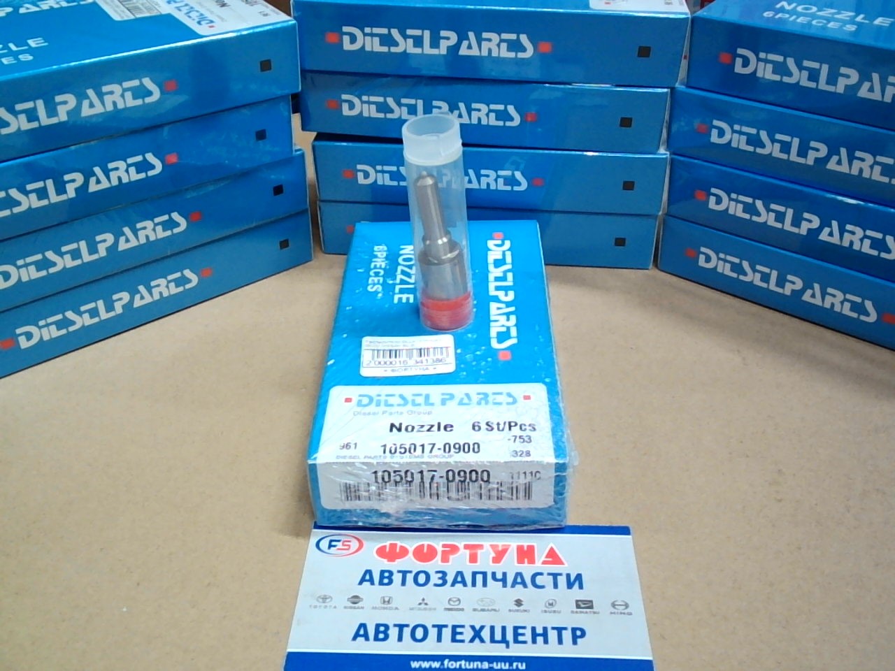 Распылители DLLA157PN090 DIESEL PARTS /ISUZU, NISSAN BD30/ [105017-0900/16620-54T01]