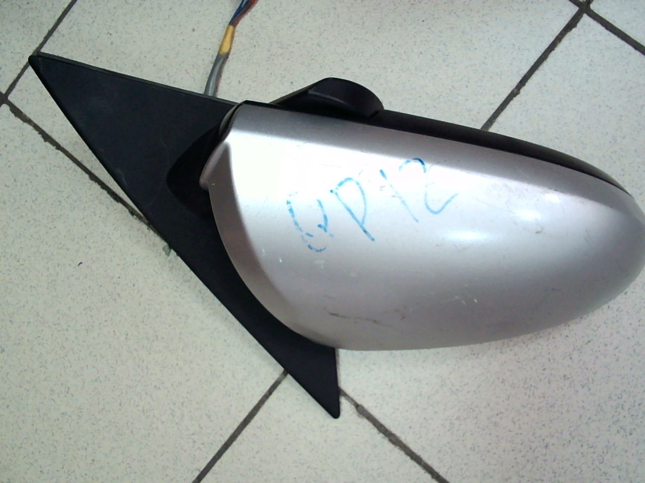 Зеркало NIS PRIMERA 12 2000- R /5пров, серебро/