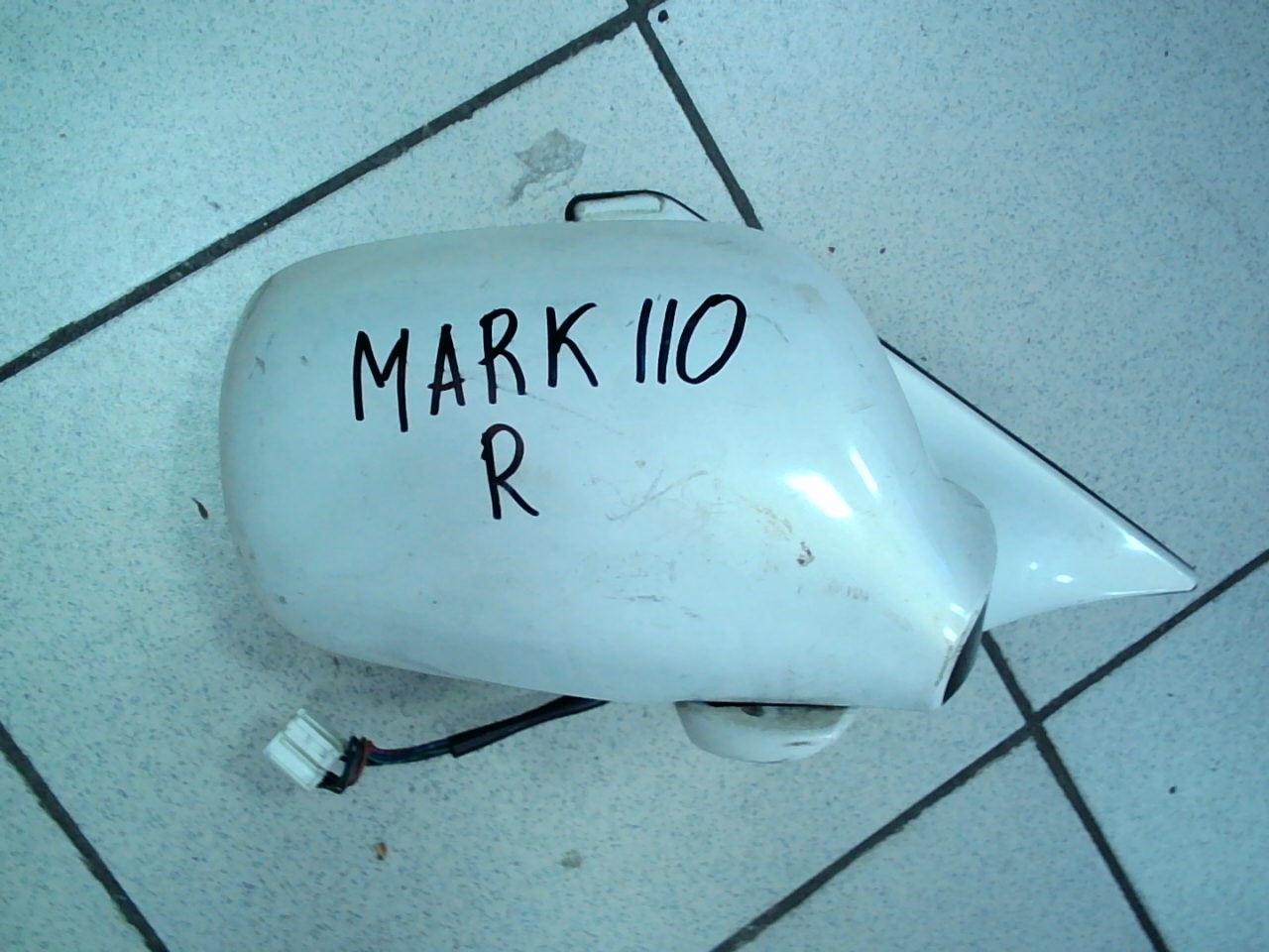 Зеркало TOY MARK GX110 R /7 пр. белое/