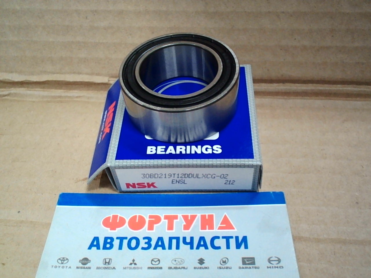 Подшипник 30BD219T12DDULXCG02  кондиционера  (30*47*18)  a/c comressor 1NZ NSK