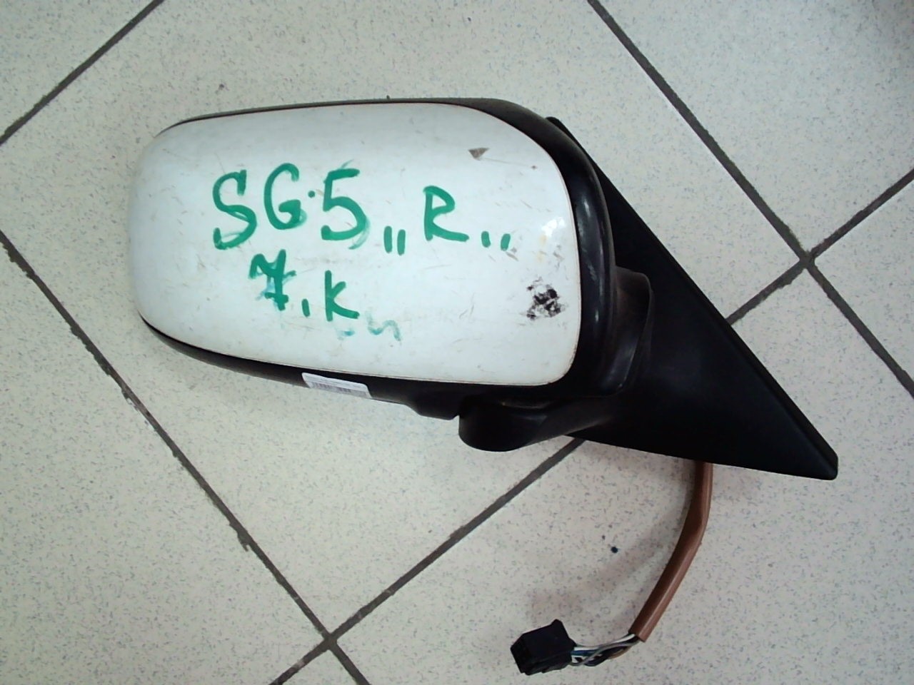 Зеркало SUB FORESTER SG5 R /7контакт, белое/