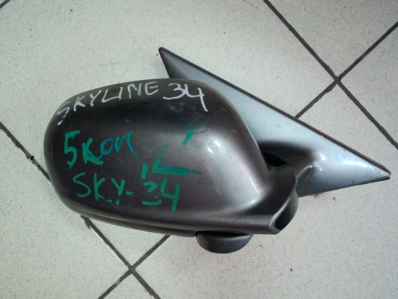 Зеркало NIS SKYLINE ENR34 R /5пр. серый/ 5993 [б/у]