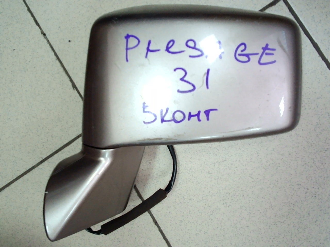 Зеркало NIS PRESAGE U31   L   /5пр. серебро / B93-L