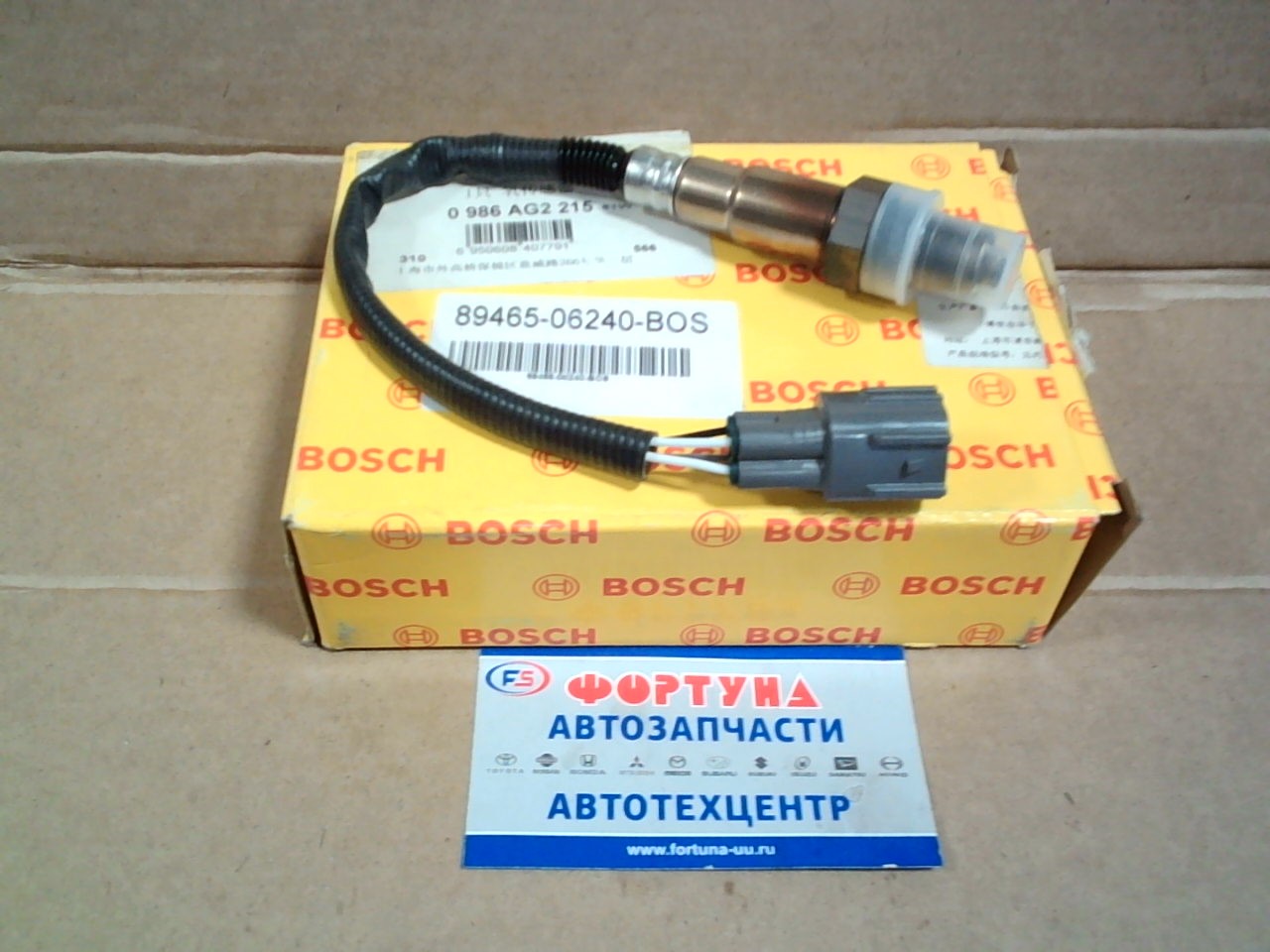 Датчик кислородный 89465-06240 BOSCH /1AZ-FE, 2AZ-FE ACV40 '06-/