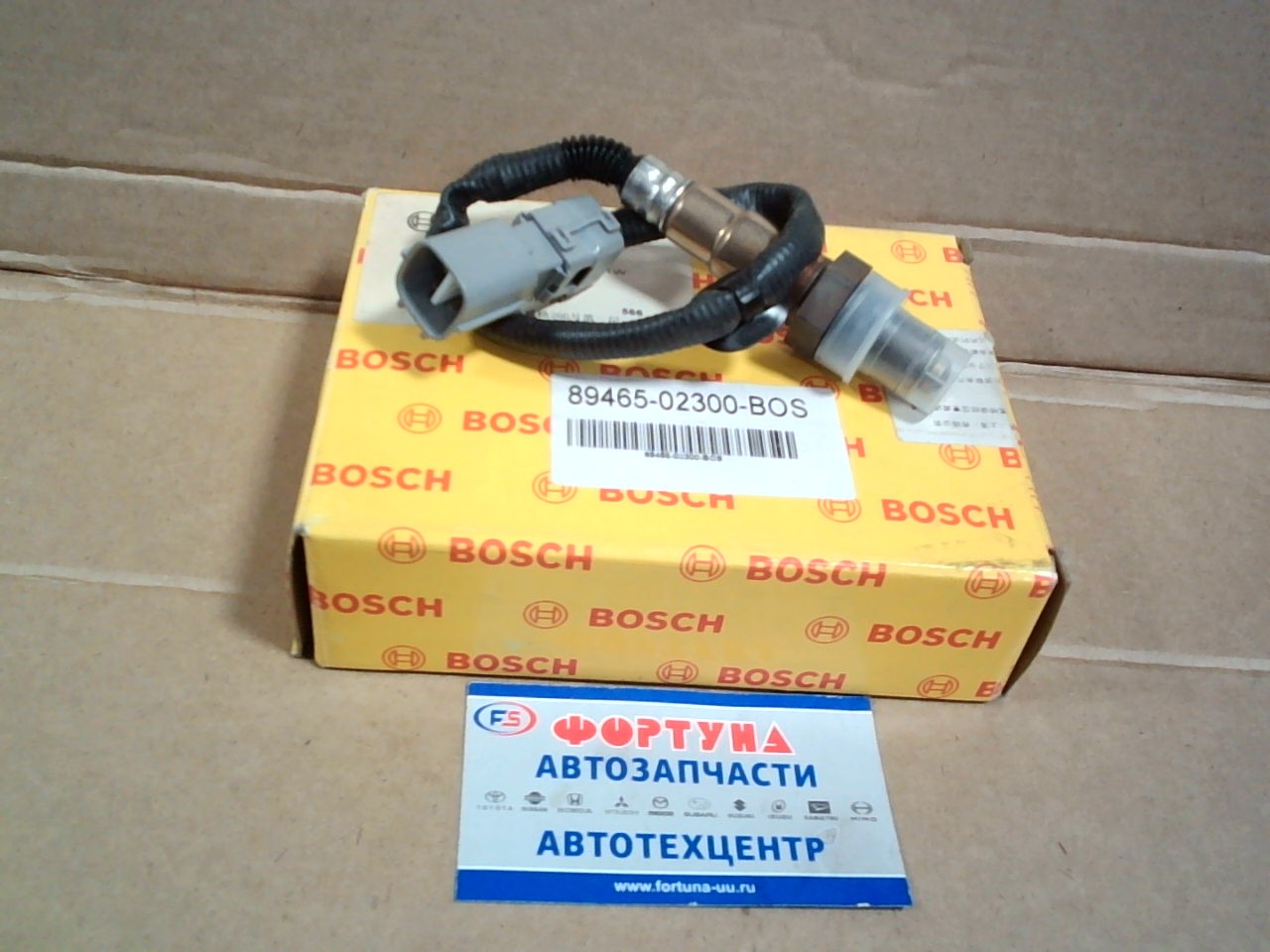 Датчик кислородный 89465-02300 BOSCH /1ZR-FE, 2ZR-FE ZRE15# '07-/