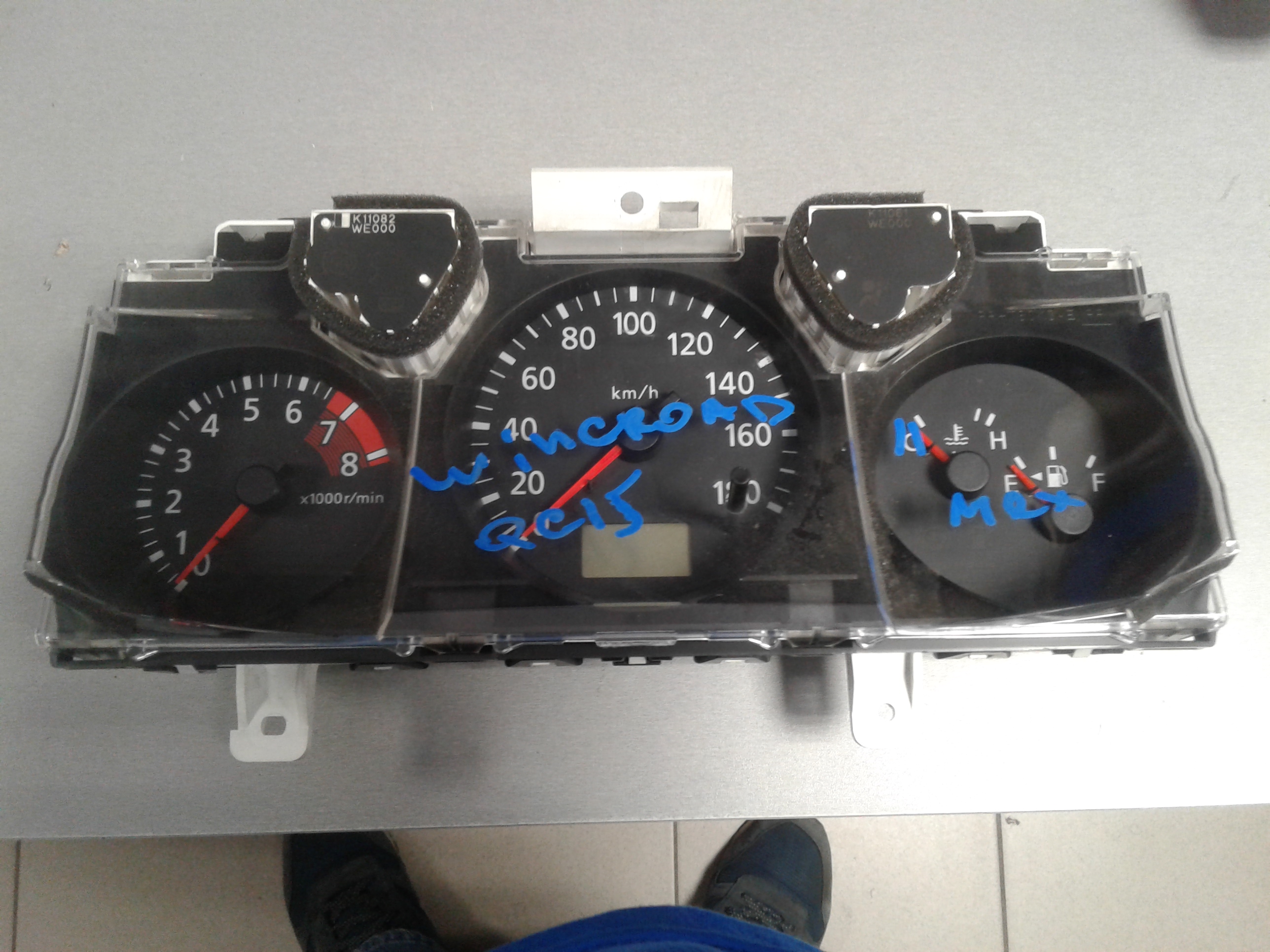 Спидометр NIS WINGROAD Y11 QG15DE 2002 MT (24810-WE702/K11082-WE000) [б/у] S1CA