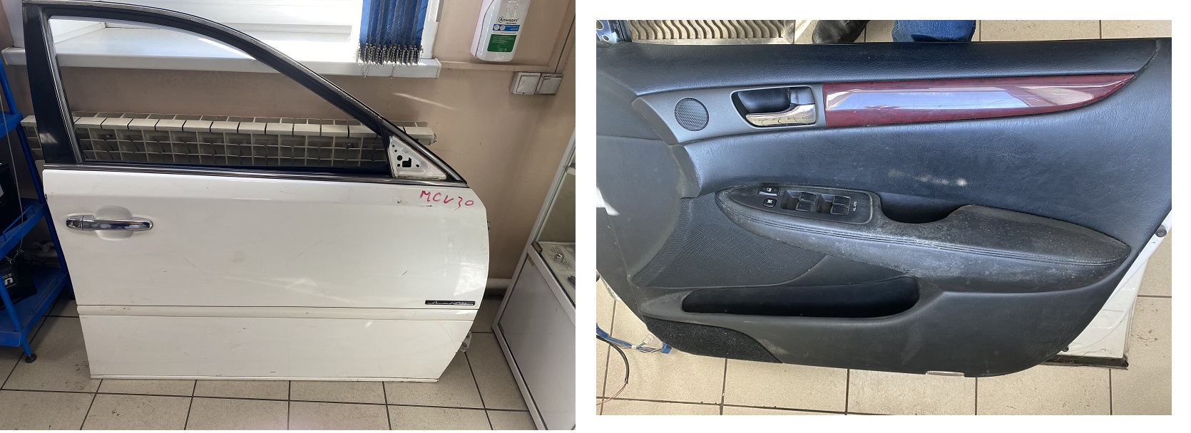 Дверь TOY WINDOM 30 (белая)  FRONT RH  [б/у]