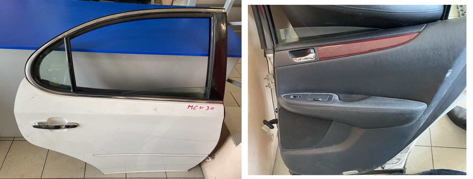 Дверь TOY WINDOM 30 (белая)  RR  RH  [б/у]