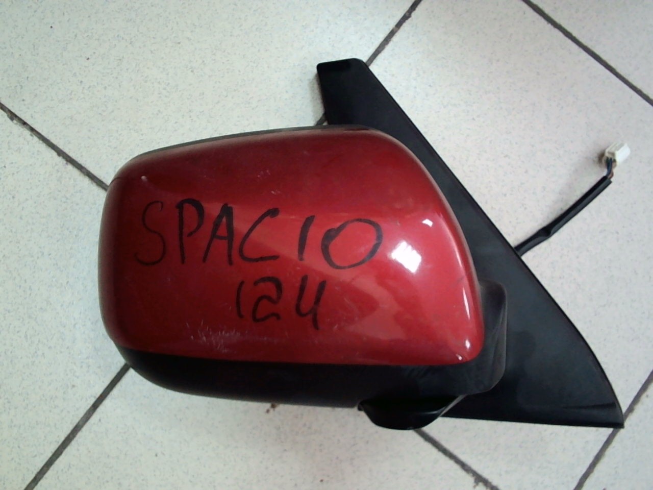 Зеркало TOY SPACIO 120 (02-) R /5пр. красное /