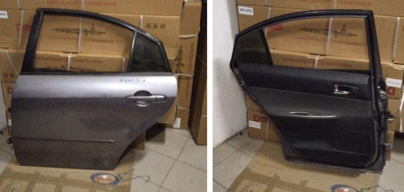 Дверь MAZ ATENZA GG3S '02- (серая) RR   LH [б/у]