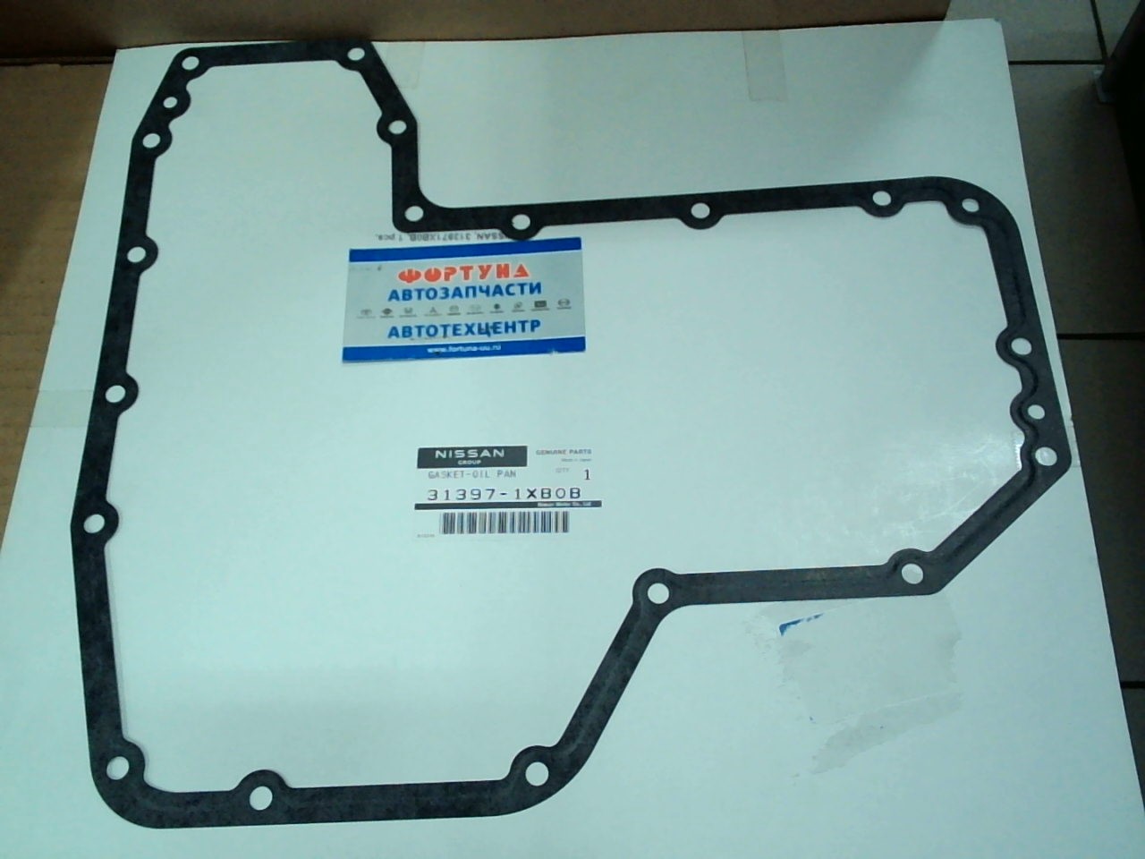 Прокладка АКПП 31397-1XB0B/31397-1XB01 NISSAN / TIIDA C11,  NOTE E11,  MARCH K12,  CUBE Z11,  Z12,  WINGROAD Y12