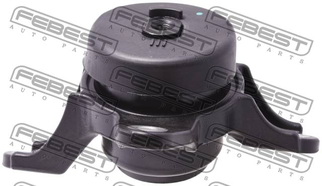 Подушка двигателя HM-CU2TM (на коробку,  гидравл)   febest