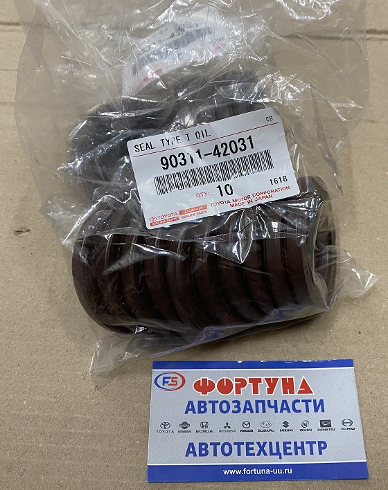 Сальник 42x60x7 TOY [90311-42030/90311-42037] TOYOTA /коленвал AH2492M 1GRFE, 2GRFE 09-/