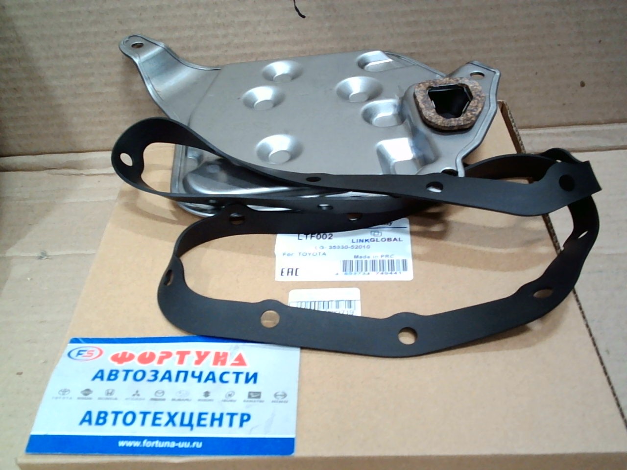 Фильтр АКПП JT411K (LTF002) LINKGLOBAL /Corolla, Funcargo, Vitz, Platz, Dw LACETTI,  AVEO/