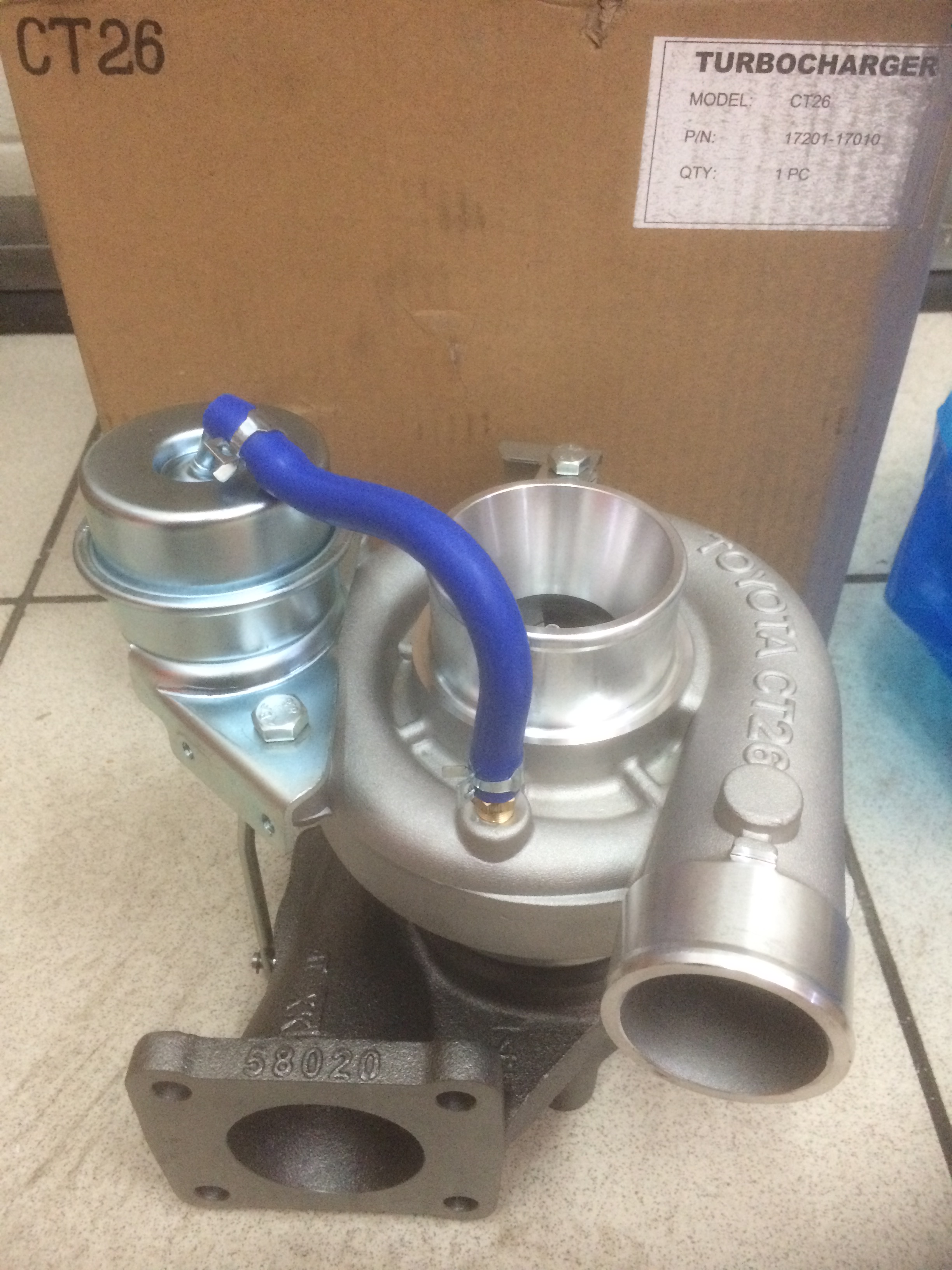 Турбина 1HD (CT26-1/5) [17201-17010/17201-17101] TurboCharger