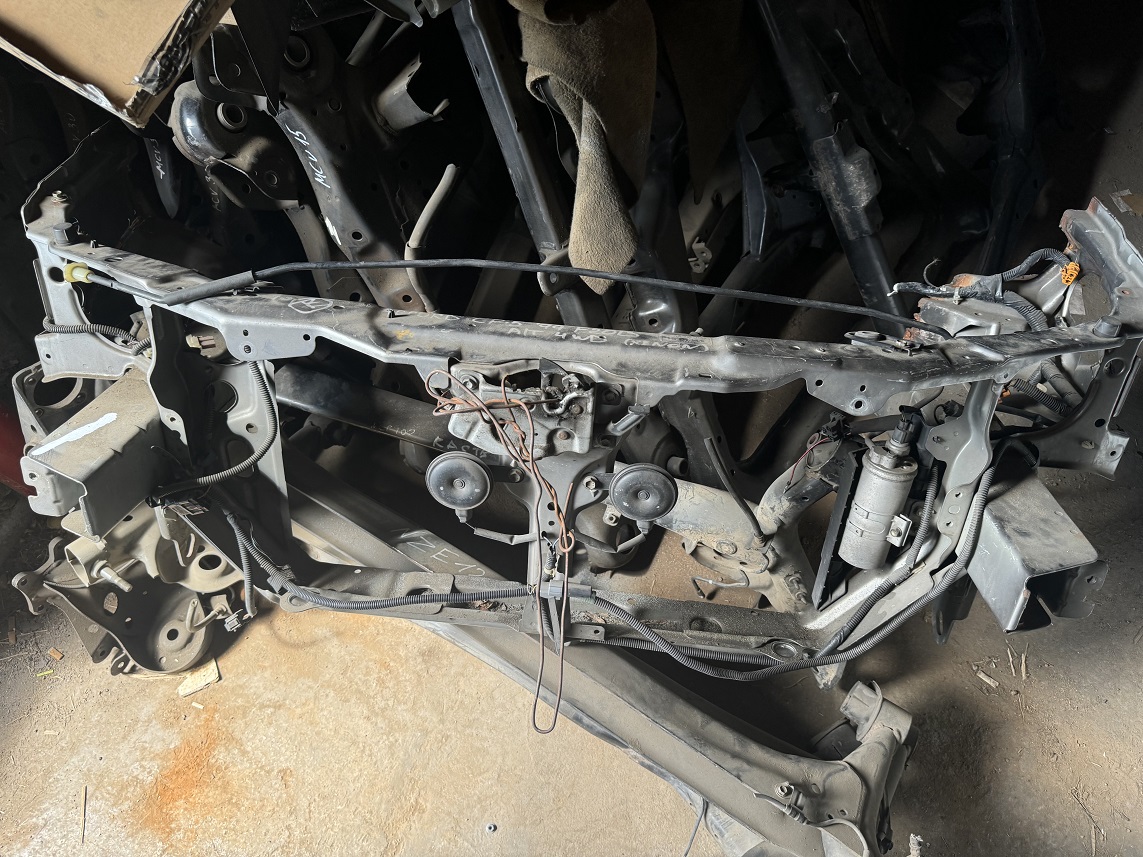 Рамка кузова HON TORNEO CF3 (2001) /+замок капота/ (телевизор) Длинный ланжерон