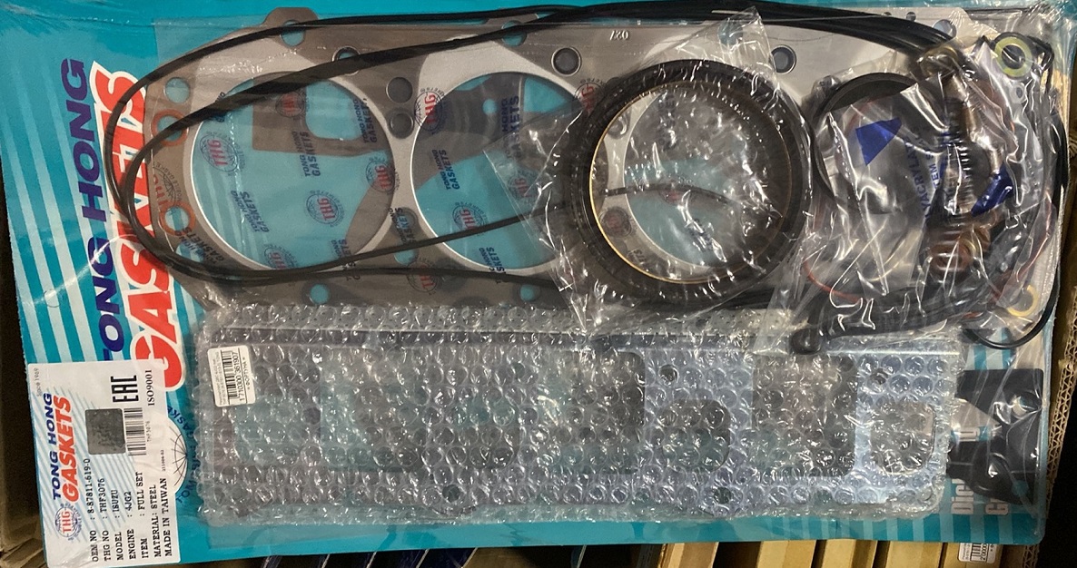 Ремкомплект ДВС 4JG2 met. THF3076 [8-87811-613-0] TONG HONG