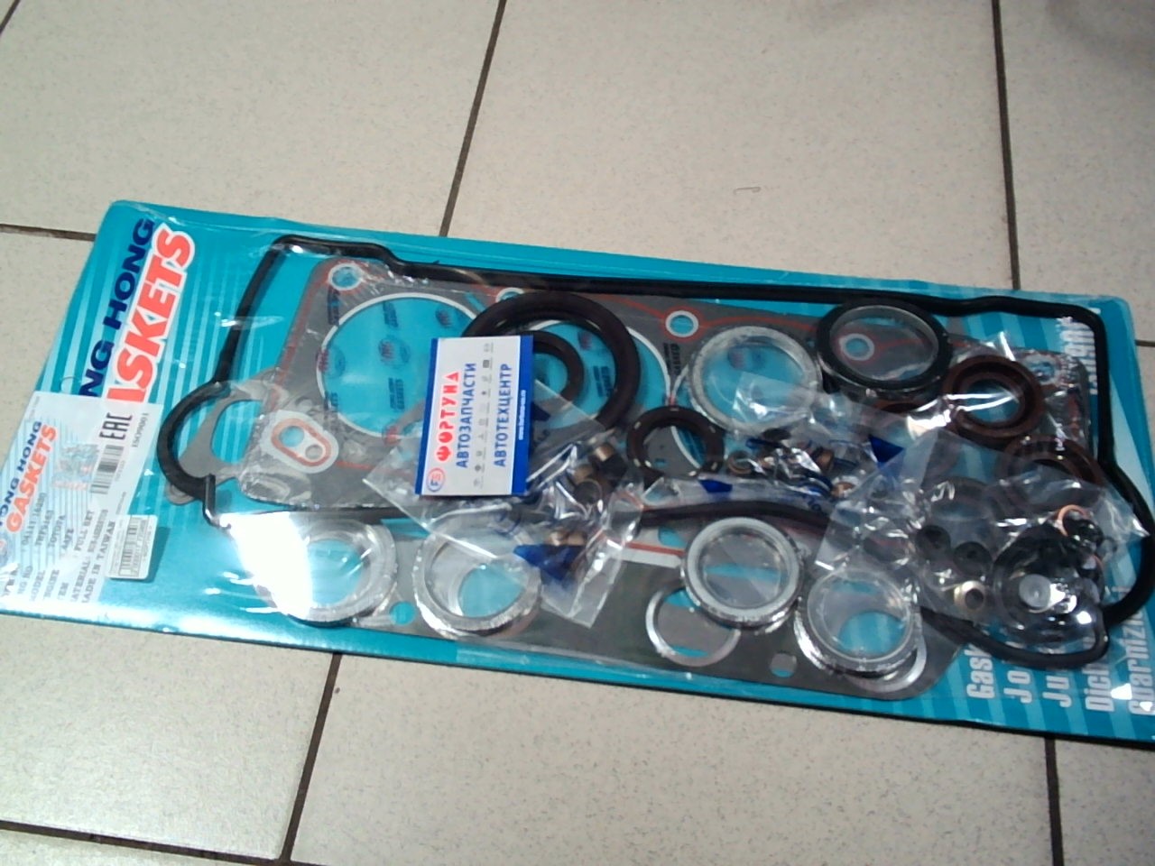 Ремкомплект ДВС 4AFE,  7AFE '91-'98 THF9163 паронит [04111-16230] TONG HONG