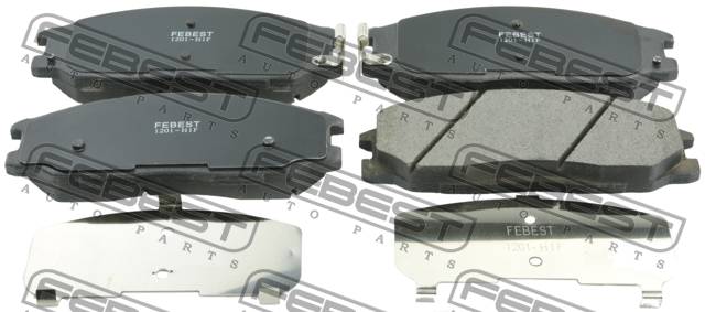 Колодки Febest 1201-H1F [48130091A0] 